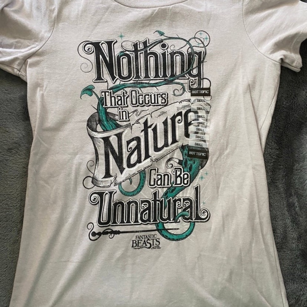 Harry Potter Fantastic Beasts Graphic Shirt Saying